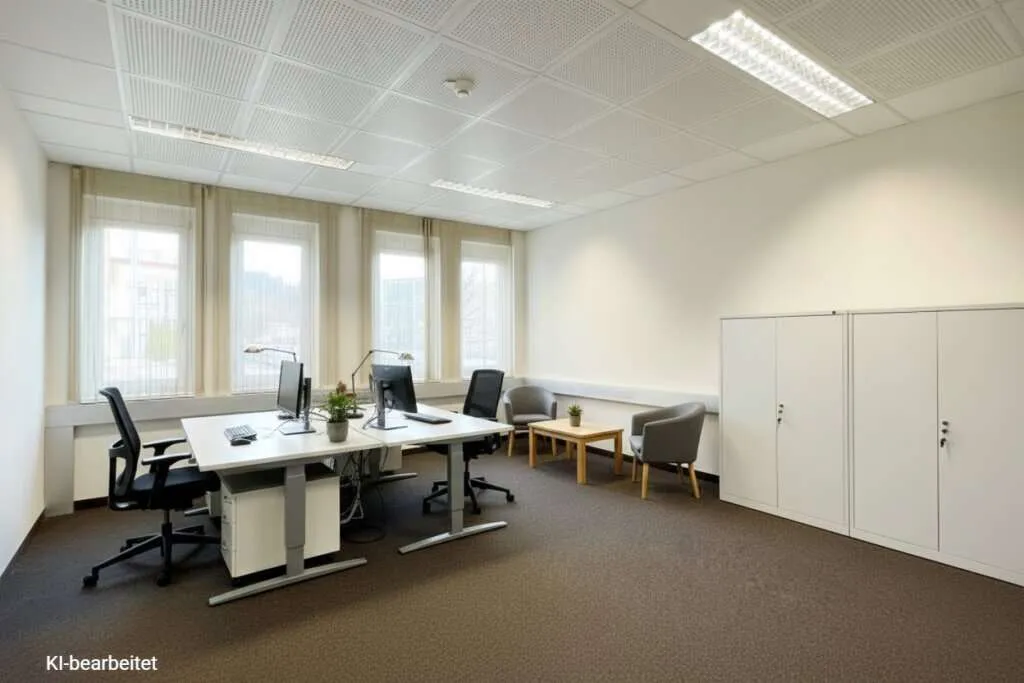 Ruhige Bürofläche mit Parkplätzen & Klimaanlage - ideal für Praxis, Agentur oder kleines Unternehmen | Graz St. Peter - Ansicht 3