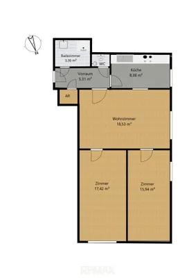 3-Zimmer-Wohnung kaufen in Wien – 71,3 m², € 259.000 – Bild 10 von 10