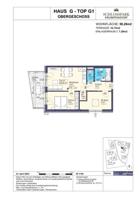 2-Zimmer-Wohnung kaufen in Klagenfurt Land – 58,28 m², € 320.000 – Bild 6 von 6