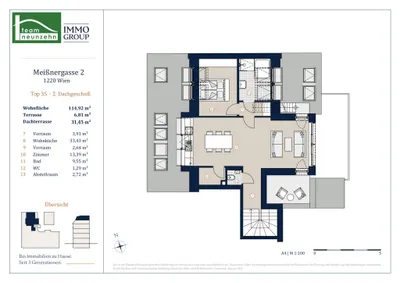 4-Zimmer-Wohnung kaufen in Wien – 114,92 m², € 849.000 – Bild 36 von 37
