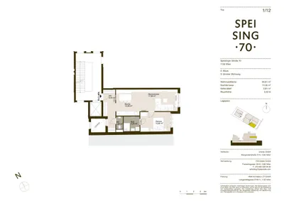 2-Zimmer-Wohnung kaufen in Wien – 60,19 m², € 459.000 – Bild 10 von 11