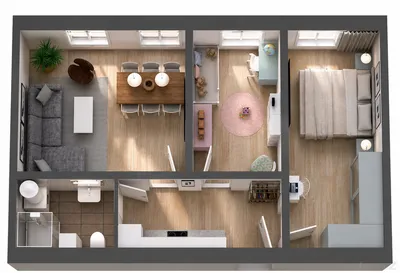 3-Zimmer-Wohnung kaufen in Graz – 51,27 m², € 110.000 – Bild 1 von 11