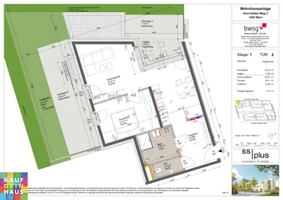 2-Zimmer-Wohnung kaufen in Wien – 61,07 m², € 319.000 – Bild 30 von 39