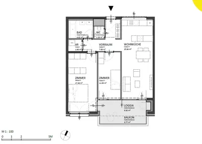 3-Zimmer-Wohnung kaufen in Wien – 78,19 m², € 501.000 – Bild 10 von 11