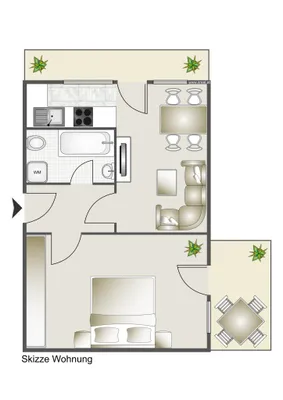 2-Zimmer-Wohnung kaufen in Feldkirch – 47,59 m², € 235.000 – Bild 17 von 20