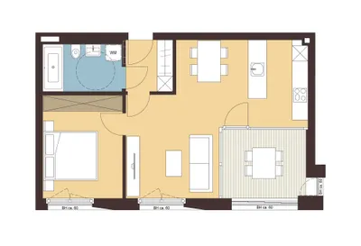 2-Zimmer-Wohnung mieten in Bregenz – 51 m², € 1.297 – Bild 2 von 25