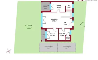 3-Zimmer-Haus kaufen in Eisenstadt - Umgebung – 72 m², € 199.900 – Bild 10 von 10