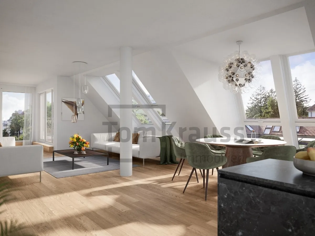 PENTHOUSE MIT PANORAMA-DACHTERRASSE IN ABSOLUTER BESTLAGE VON 1190 - Ansicht 2