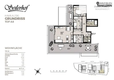 4-Zimmer-Wohnung kaufen in Linz Land – 89,77 m², € 567.000 – Bild 16 von 17