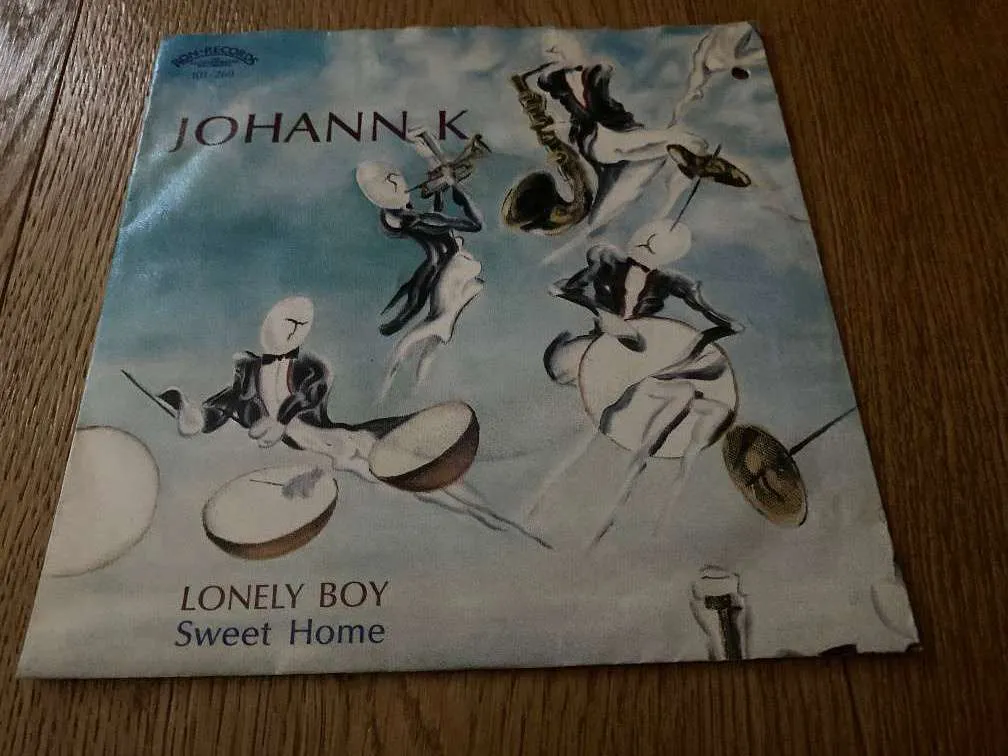 JOHANN K = HANS KRANKL - LONELY BOY / SWEET HOME - OLDIE - POP - AUSTROPOP - HIT DER 1980er- SINGLE VINYL 7" - SELTEN - ÖSTERRREICHISCHE PRESSUNG - RON RECORDS - SEHR GUTER TOPZUSTAND