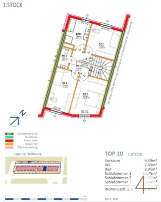 3-Zimmer-Haus kaufen in Sankt Pölten – 120 m², € 545.000 – Bild 25 von 25