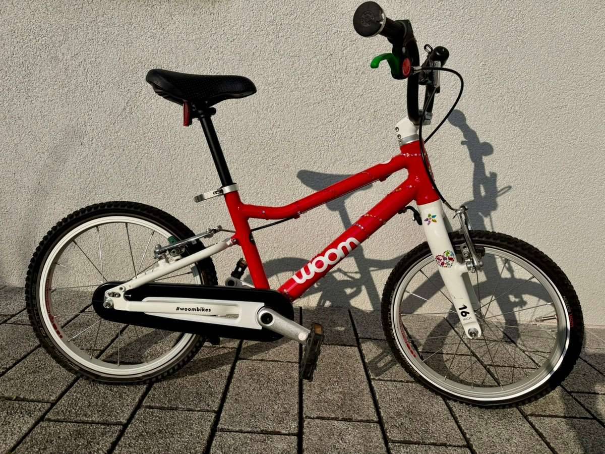 Woom 3 (16 Zoll) - Top Zustand + Woom Fahrradstnder - 320,  320,- (4710  Grieskirchen) - willhaben
