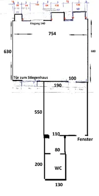 2-Zimmer-Gewerbeimmobilie mieten in Wien – 79 m², € 17 – Bild 5 von 5