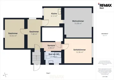 6-Zimmer-Gewerbeimmobilie kaufen in Baden – 126,86 m², € 340.000 – Bild 34 von 36
