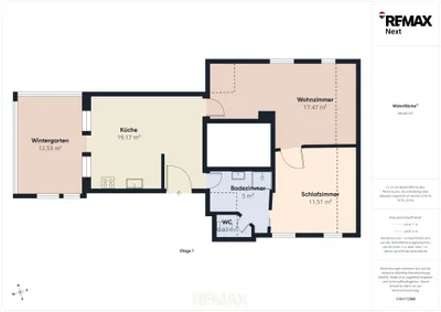 6-Zimmer-Gewerbeimmobilie kaufen in Baden – 126,86 m², € 340.000 – Bild 35 von 36