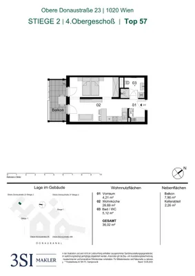 1-Zimmer-Wohnung kaufen in Wien – 36,02 m², € 353.000 – Bild 17 von 17