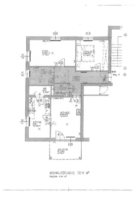 3-Zimmer-Wohnung mieten in Rohrbach – 72,13 m², € 755 – Bild 3 von 3
