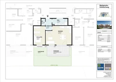 2-Zimmer-Wohnung kaufen in Braunau am Inn – 63,7 m², € 280.000 – Bild 7 von 16
