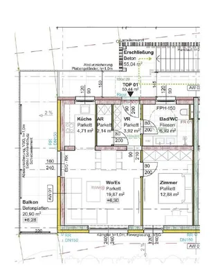 3-Zimmer-Wohnung kaufen in Leibnitz – 51 m², € 206.482 – Bild 3 von 9