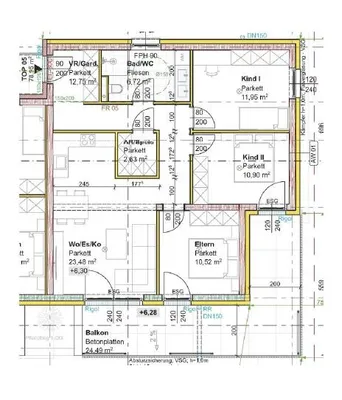 3-Zimmer-Wohnung kaufen in Leibnitz – 51 m², € 206.482 – Bild 6 von 9