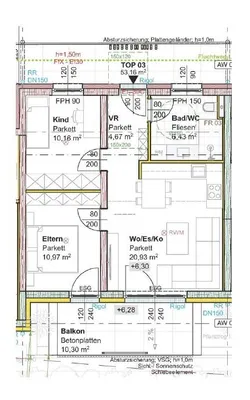 3-Zimmer-Wohnung kaufen in Leibnitz – 51 m², € 206.482