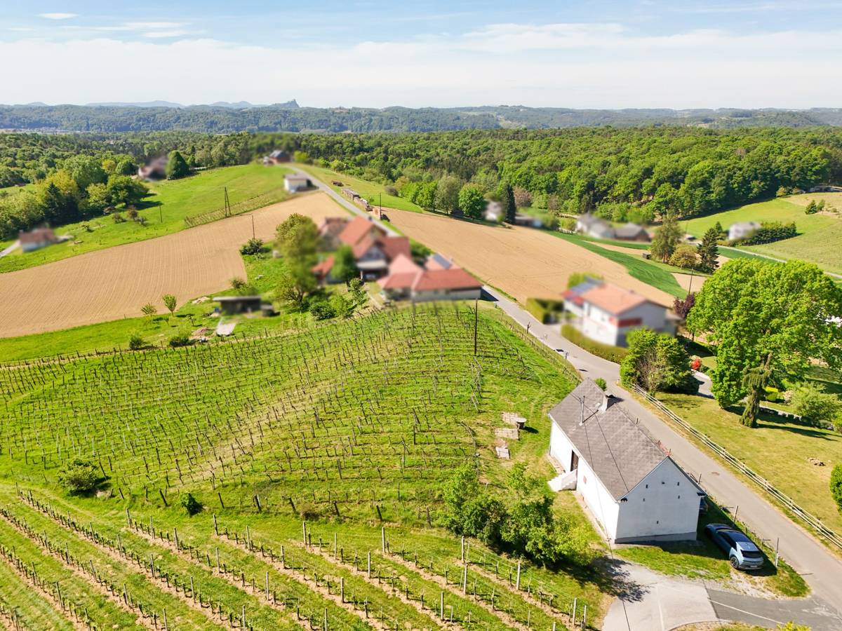 Traumhafte Liegenschaft mit Kellerstöckl und großem Bauland mit Blick auf die Riegersburg, Ilz