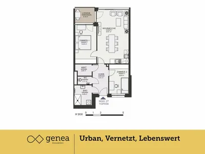 3-Zimmer-Wohnung mieten in Graz – 72,85 m², € 1.078 – Bild 2 von 20