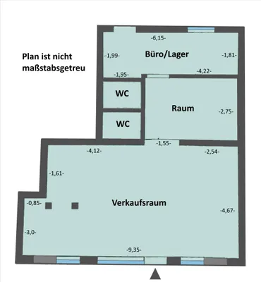 3-Zimmer-Gewerbeimmobilie kaufen in Salzburg Stadt – 70 m², € 299.000 – Bild 6 von 6