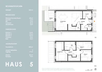 4-Zimmer-Haus kaufen in Krems Land – 102 m², € 369.000 – Bild 5 von 10