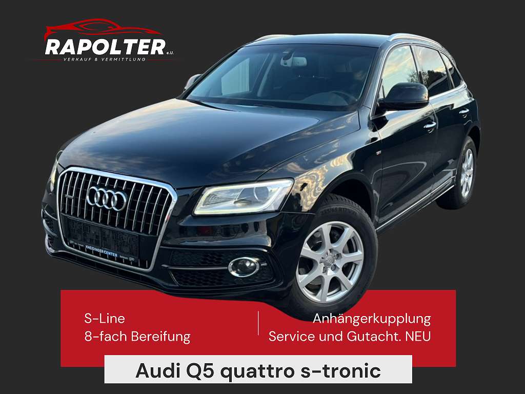 Audi Q5 2.0TDI s-line quattro s-tronic AHV/NAVI/LED/8-fachBereifung SUV / Geländewagen