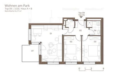 3-Zimmer-Wohnung kaufen in Südoststeiermark – 66,77 m², € 299.000 – Bild 17 von 17