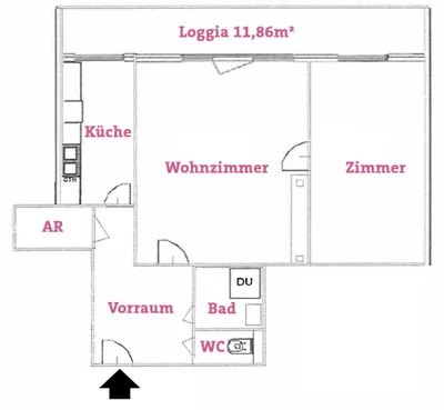 2-Zimmer-Wohnung kaufen in Wien – 62,94 m², € 218.000 – Bild 12 von 12