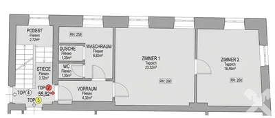 2-Zimmer-Wohnung mieten in Deutschlandsberg – 55,62 m², € 667 – Bild 11 von 11