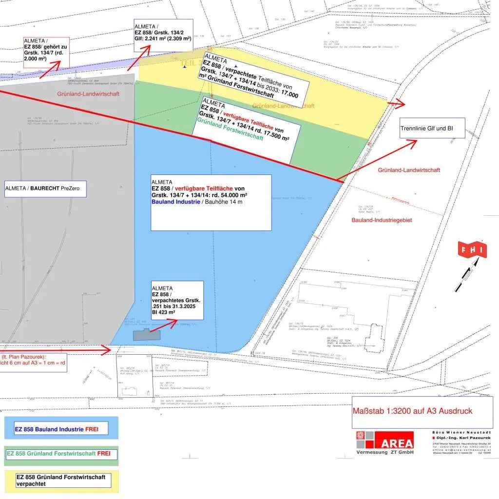 Betriebsbaugrundstück im Industriegebiet Sollenau (NÖ) – pohled 3