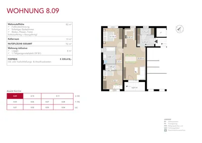 3-Zimmer-Wohnung kaufen in Graz – 81 m², € 335.618 – Bild 2 von 11
