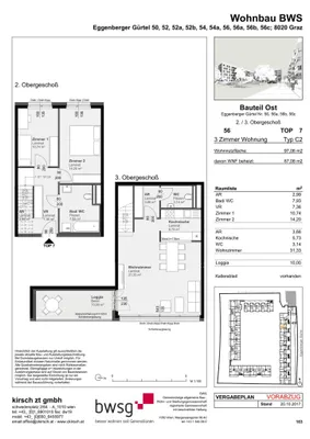 3-Zimmer-Wohnung mieten in Graz – 87,08 m², € 1.038 – Bild 4 von 4