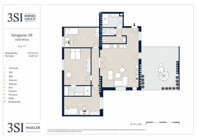 4-Zimmer-Wohnung kaufen in Wien – 119,25 m², € 1.249.000 – Bild 20 von 20