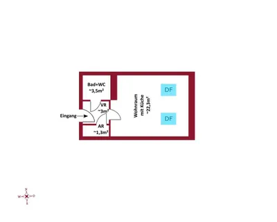 1-Zimmer-Wohnung kaufen in Wien – 30,05 m², € 149.000 – Bild 3 von 3
