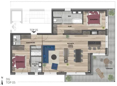 3-Zimmer-Wohnung kaufen in Kitzbühel – 123,46 m², € 975.000 – Bild 11 von 12