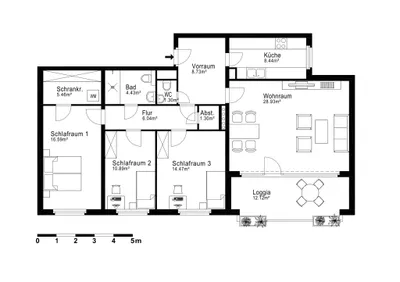 4-Zimmer-Wohnung mieten in Wien – 107,6 m², € 2.498 – Bild 16 von 16
