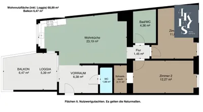 3-Zimmer-Wohnung kaufen in Wien – 63,5 m², € 549.000 – Bild 40 von 40
