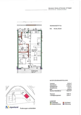 2-Zimmer-Wohnung mieten in Sankt Pölten – 54,03 m², € 789 – Bild 6 von 6