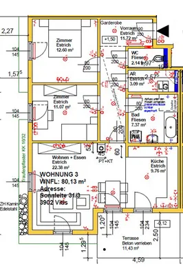 Wohnung mieten in Waidhofen an der Thaya – 80,13 m², € 741 – Bild 4 von 4