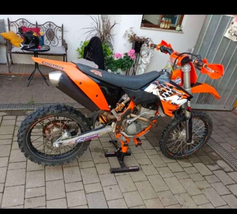 (verkauft) KTM 250 sxf Motocross