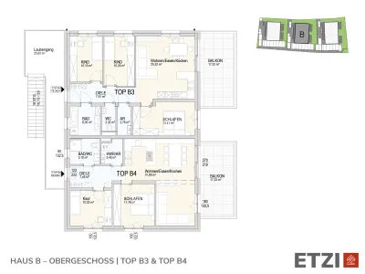 4-Zimmer-Wohnung kaufen in Gmunden – 69,68 m², € 326.100 – Bild 6 von 13