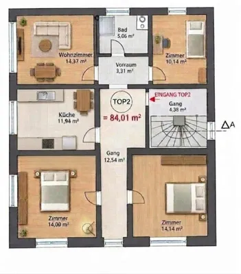 4-Zimmer-Wohnung kaufen in Schwaz – 84 m², € 405.000 – Bild 15 von 15