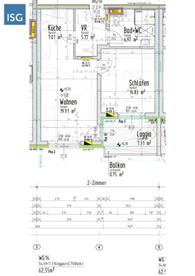 2-Zimmer-Wohnung mieten in Ried im Innkreis – 62 m², € 933 – Bild 8 von 8