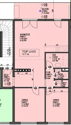 3-Zimmer-Wohnung kaufen in Salzburg Stadt – 78,74 m², € 339.000 – Bild 15 von 15