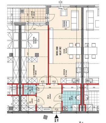 2-Zimmer-Wohnung mieten in Graz – 69,67 m², € 882 – Bild 8 von 8