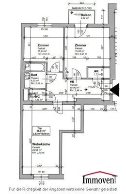 3-Zimmer-Wohnung kaufen in Graz – 69 m², € 220.000 – Bild 15 von 15